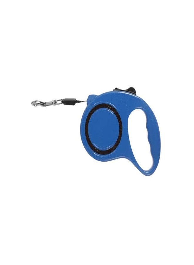 Misu Pet Store Pet Leash with Pull Back Cord and Side Clip Suitable for Walking Resting or sit with Grip Handle for Hold While pet Moves Outside Indoors or in Calm Walking Zone Blue - Image 2